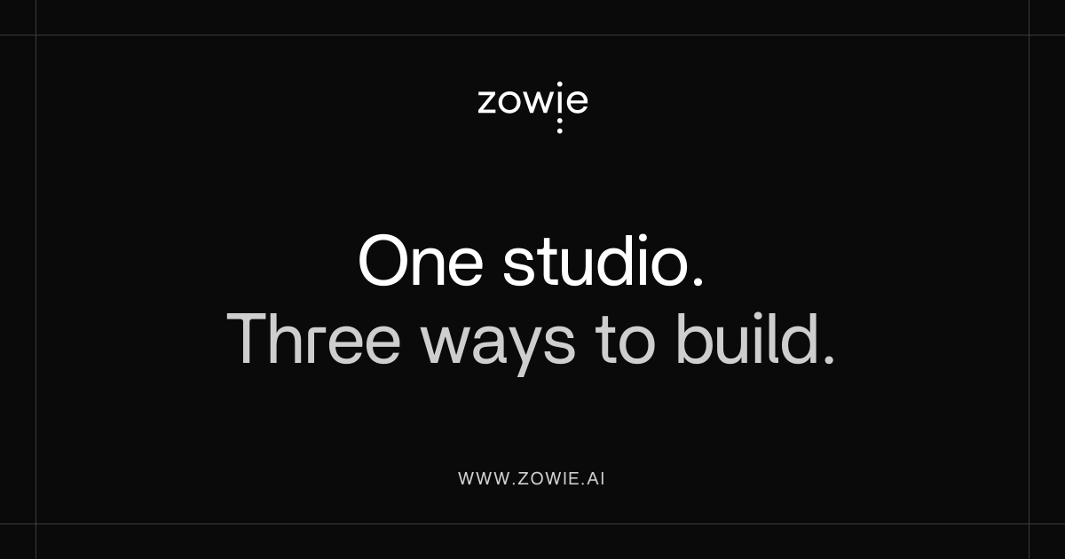 Zowie AI Agent website preview